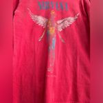 Nirvana  Soft Long Sleeve 100% Cotton Band Tee Vintage Womens Sz Small EUC Photo 2