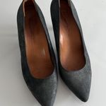 l'amour des pieds Cushioned Comfort Metallic Dark Green Heels 9 Photo 1