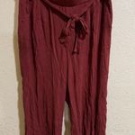 Torrid brick red comfy lightweight pants Photo 0