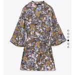 ZARA  PRINTED MINI DRESS Photo 1