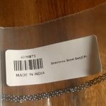 Venus Jasper and Sky Blue Topaz Stainless Steel Pendant Necklace Photo 10