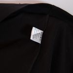 NEW Tuckernuck Blake Quarter Sleeve Button Front Pocket Mini Dress Black XL  Photo 2