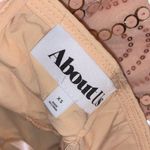 About Us 🎓 NWT  Peach Sequin Lined Mini Dress Photo 8