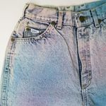 Lee Vintage 90s  Riders Cotton Candy Dyed Pink & Blue Mom Jeans Photo 4