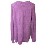 Sonoma Lavender Women's Long Sleeve Cable Knit Scoop Neck Knitted Pullover Sweater Sz L Photo 3