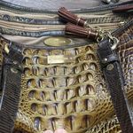 Brahmin Gold Medium Asher Tote Croc-Embossed Leather 16" W X 10.25" H X 5" D FLA Photo 11