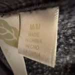 Green Tea Hoodie Pullover Sweatshirt Black Pockets Women's Size‎ M Medium Gray Photo 6