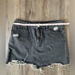 BDG urban outfitters black denim skirt sz L Photo 4