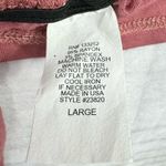 Inner Beauty Mauve Short Dolman Sleeve Single Shoulder Cutout Shirred Hem Top Size L Photo 9