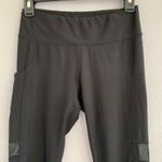 X By Gottex Black Mesh Side Panel Leggings Photo 5