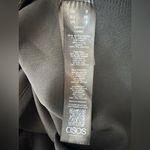 ASOS  Black One Shoulder Mesh Sleeve Bodycon Mini Dress US 4 EU 36(E19) Photo 6