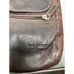 Jack Georges Leather Crossbody Bag‎ Voyager Traveler Messenger Brown Boho Photo 1