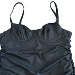 SKIMS NWT  Women's 4X Shaping Sculpting Swim Ruched One‎ Piece Gunmetal or Grey Photo 2