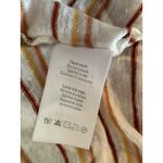 Veronica Beard Jeans Arion Striped Linen Muscle Tee Size S Photo 6