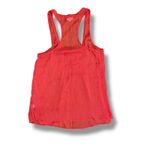 Aerie  Women’s Small Red Sheer Racerback Tank Top Pintuck Button Front Boho Photo 4