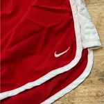 Nike Dri Fit Tempo Women’s Size Large Red Poly Running Shorts Photo 6