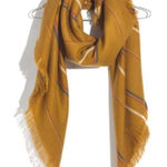 Madewell  Mustard Yellow Scarf Photo 0