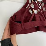 Bombshell sportswear Maroon Black Cherry Dream Sports Bra Womens Small Photo 6