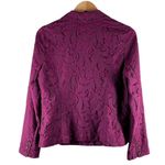 CAbi NWT  FROLIC Jacket in Plumberry Lace Long Sleeve Blazer Size 6 #128 Photo 5