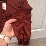 Free People NWT Becky Jacket in garnet grotto color size small Photo 12