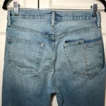 frame denim FRAME Le Original Distressed Light Wash Cropped Jeans Size 27 Photo 8