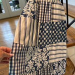 Target  Cat and Jack blue and cream dress size: xs Photo 0