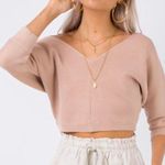 Princess Polly Cropped Sweater Photo 0