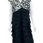 Dress Barn NWT Black and White Cocktail Dress Size 16W Photo 0