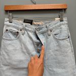 Levi's Levi’s Ribcage Straight Ankle Distressed Light Wash Jeans 26 Photo 4