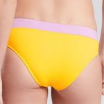 Athleta  Low Rise Blocked Hawaii Sasu Chroma Hipster Bikini Bottoms Medium Yellow Photo 8