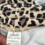 Leopard Print Women's swimming Shorts Brown Size L Photo 6