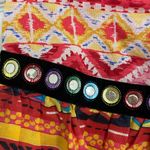 WD•NY WD NY skirt with mirrored embellishments around the waist size 10 Photo 1