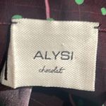 Alysi Chocolat 100% Silk Midi Dress Size 4 Photo 2