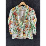 LC Lauren Conrad  Women’s Blazer Fruit Floral Button Front Size S NWOT Photo 1