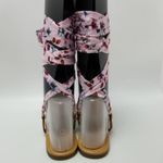 a.n.a  New Approach Sailor Floral Tie Gladiator Sandals Size 7.5 M Photo 3