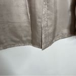 Eileen Fisher Taupe Illusion Jacquard Long Open Front Coat Size XL Photo 7