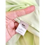 GRLFRND  Mini Dress Extra‎ Small Button Down Long Sleeve Lime Green Photo 6