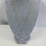 Argento Vivo NWT  Layered Gold Drop Necklace Photo 0
