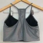 Koral Leah Infinity Sports Bra Lustrous Silver Gray Cropped Top Photo 8