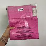 MCM Vintage Pink Monogram Satin Tracksuit Custom Made Photo 14