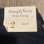New! Simply Vera by Vera Wang womens blue flare jeans size 2 Photo 6