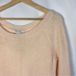 White House | Black Market WHBM Blush Pink Bateau Neck Pullover Sweater M Photo 2