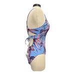 Jessica Simpson Bathing Suit Women’s Size Large One Piece Blue Pink Swimsuit Photo 1