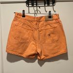 Tommy Hilfiger Orange Jean Shorts Vibrant Denim Photo 4