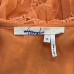 Anthropologie Floreat Maryana Orange Eyelet Strappy Off The Shoulder Top Size XS Photo 7