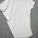 Athleta Women's Asymmetrical White Dress S Sunlover Hilo UPF 50+ Coverup Beach Photo 0