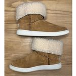 UGG  Mika Tan Suede Shearling Lined Classic Sneaker Boots Photo 3