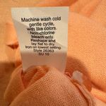 J.Crew Peach Cardigan with Ruffle Detail down the front women’s small Photo 5