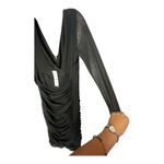 White House | Black Market  Women's 12 Ruched Sheer Sleeve Bodycon Dress Black NWT Photo 1