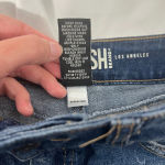 REWASH  Brand Denim Skirt Size‎ 27 Blue Photo 6